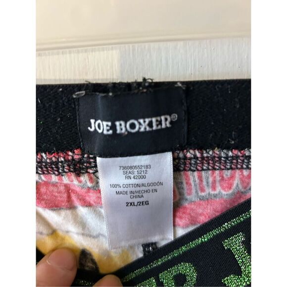 Joe boxer 2x Christmas Santa hat naughty or nice elastic pants unisex rn#420000 - Picture 2 of 5